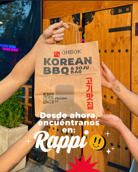 OHBOK en Rappi — pedido a domicilio