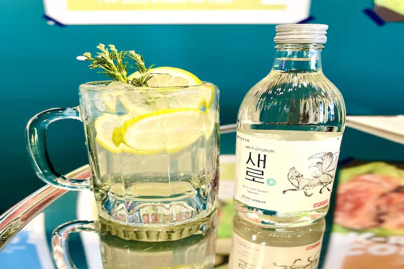 Cóctel de soju — OHBOK bar