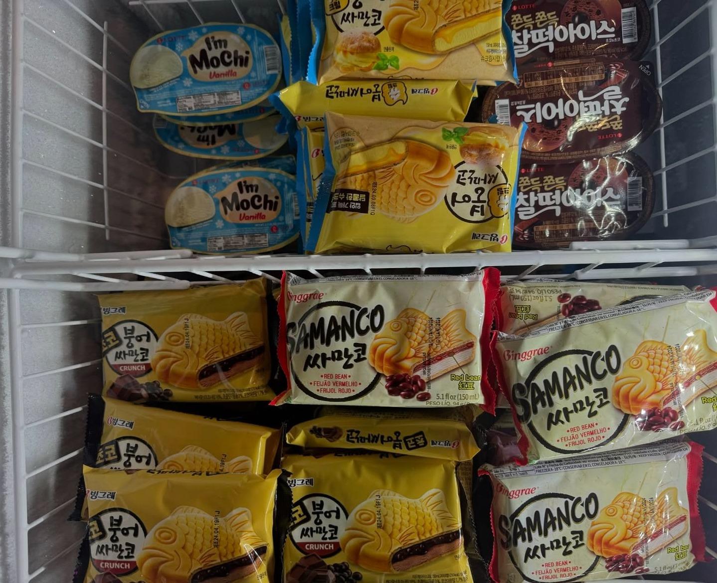 Helados coreanos — postre OHBOK